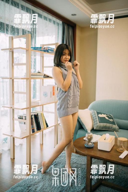 GIRLT果团网 - 浪漫海滩，蜜桃Q妹儿的泳装写真，图片美得让人小心脏砰砰跳。