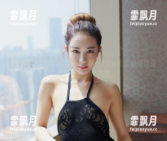 YouWu尤物馆 - 灯光下的Amrita贞贞油亮作品，真让人想多看几眼。