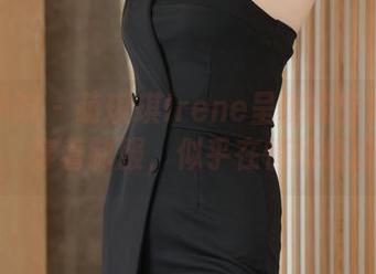 模范学院 – 萌琪琪Irene呈现的空姐作品，穿着制服，似乎在悄悄低语