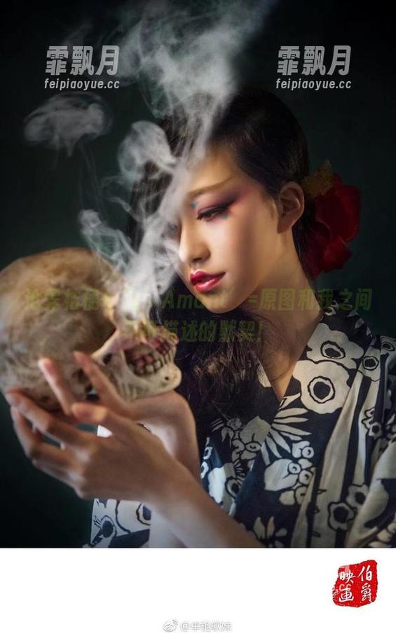 沧霁桔梗 沧霁桔梗+‘L’Amant’=原图和我之间不可描述的默契!