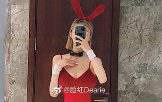 微密圈 – 最新婚纱系列，脸红Dearie在图片里让人咋舌，出来吓人不？